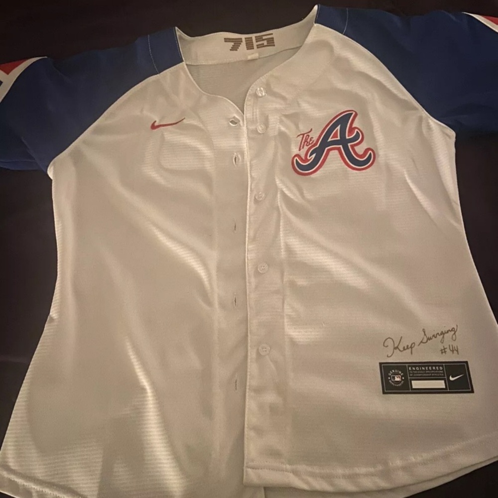 Nike Women's Large Atlanta Braves Jersey - City Connect - Picture 9 of 11